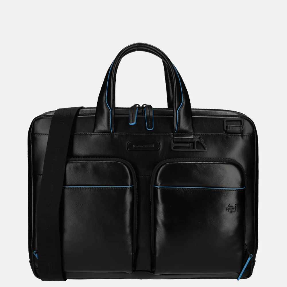 Piquadro laptoptas zwart